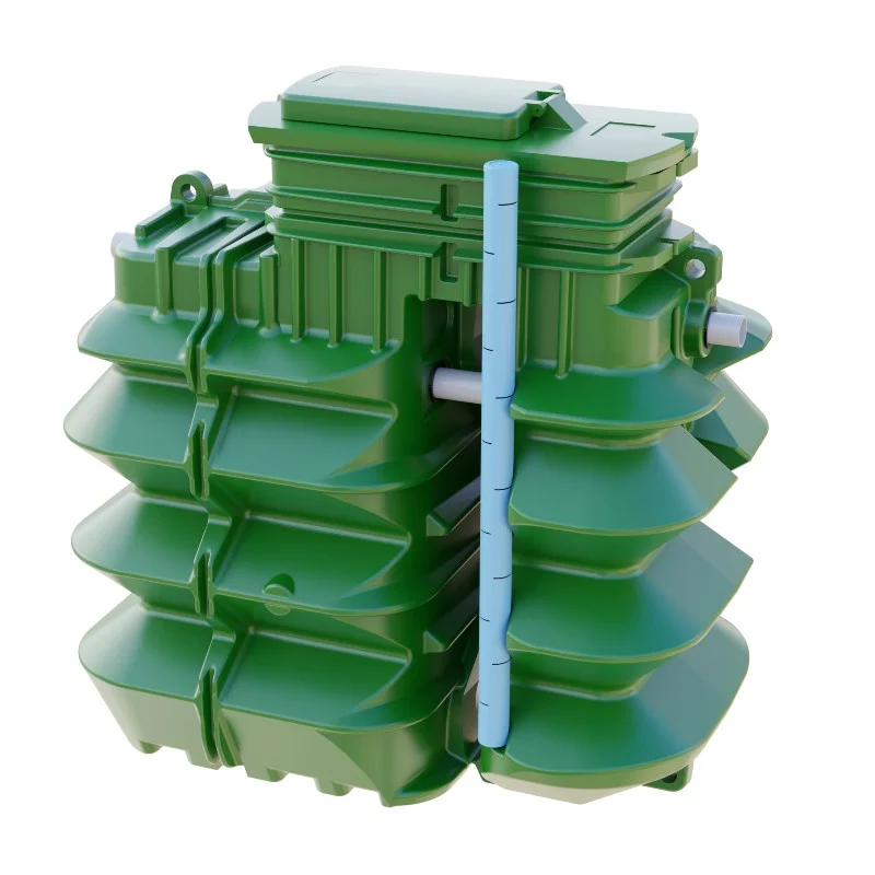 Micro station Innoclair — cuve modulaire verte culture libre agréée SPANC France